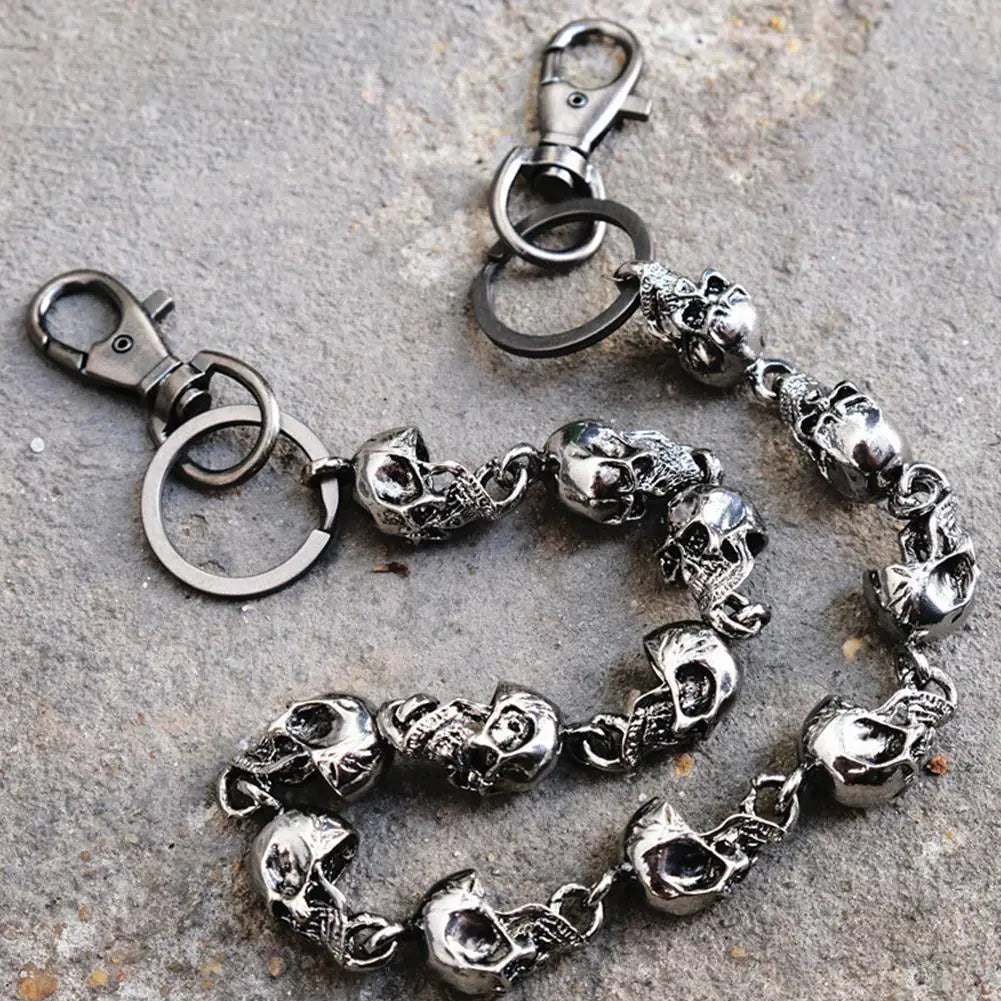 Metal Skull Pants Chain