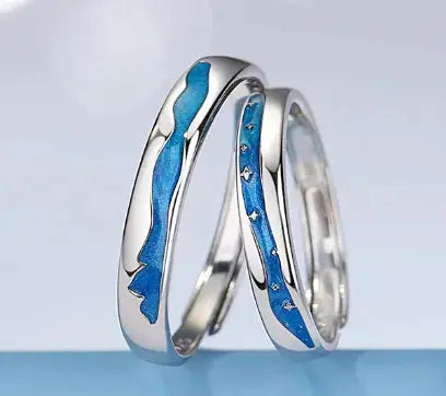 Small Design Feeling Rings - A Stylish Pair KrazySales