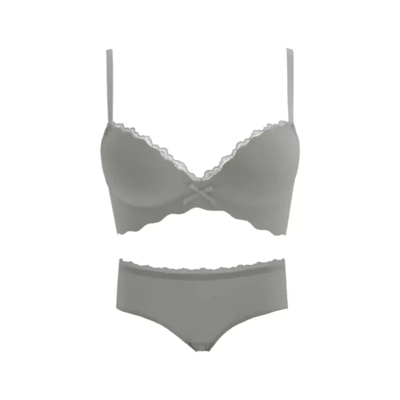 Seamless Push-Up Wireless Bra Set for Small Bust KrazySales