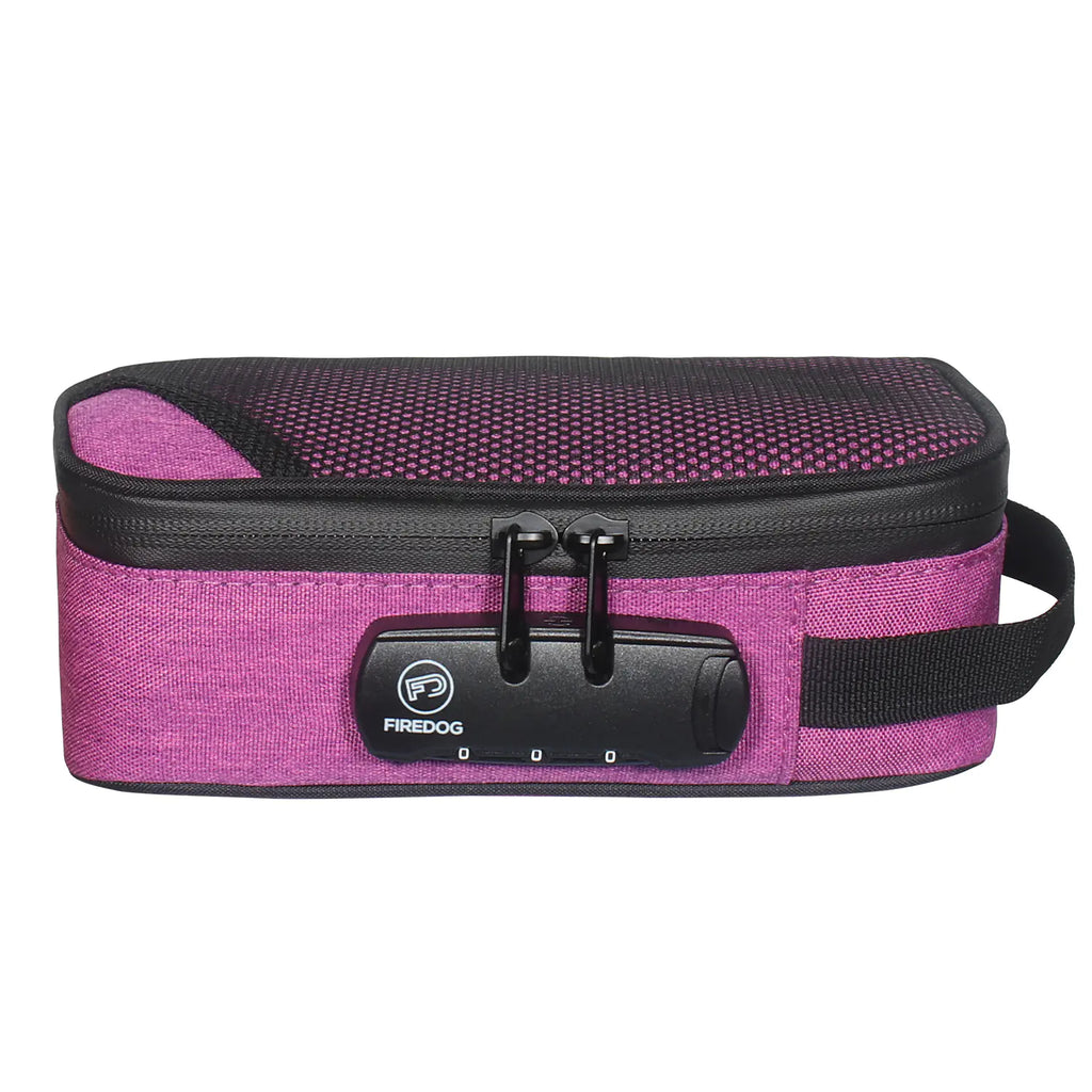 "Large Capacity Odor-Proof Travel Pipe Bag with Lock"