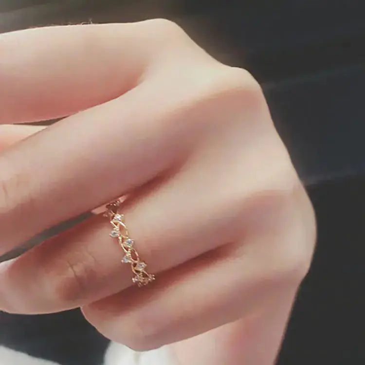 Light Luxury S925 Sterling Silver Fashion Ring KrazySales