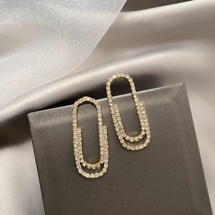 Korean S925 Silver Stud Earrings - Stylish & Versatile KrazySales