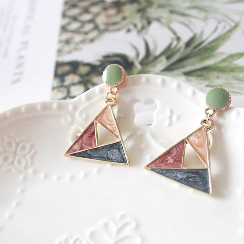 Korean S925 Silver Stud Earrings - Stylish & Versatile KrazySales