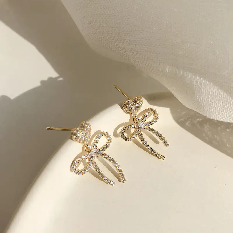 Korean S925 Silver Stud Earrings - Stylish & Versatile KrazySales