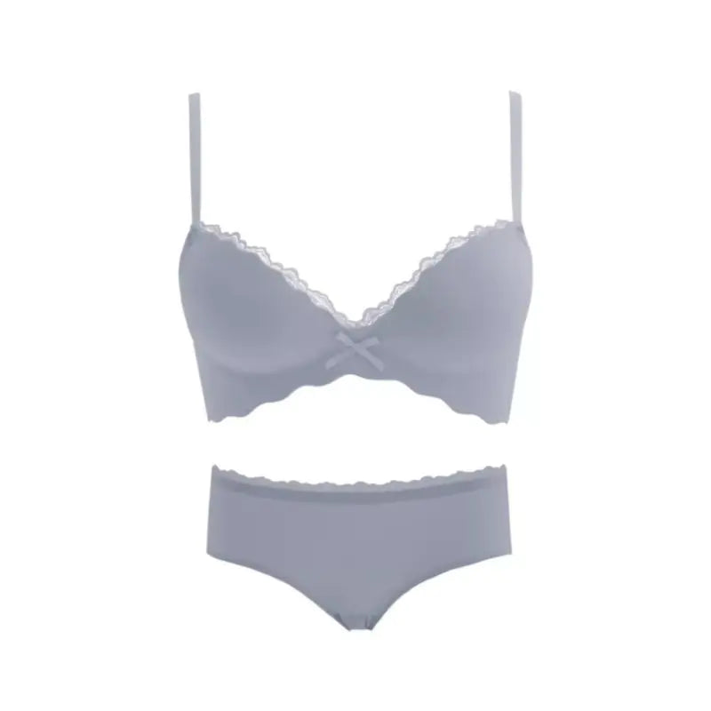 Seamless Push-Up Wireless Bra Set for Small Bust KrazySales